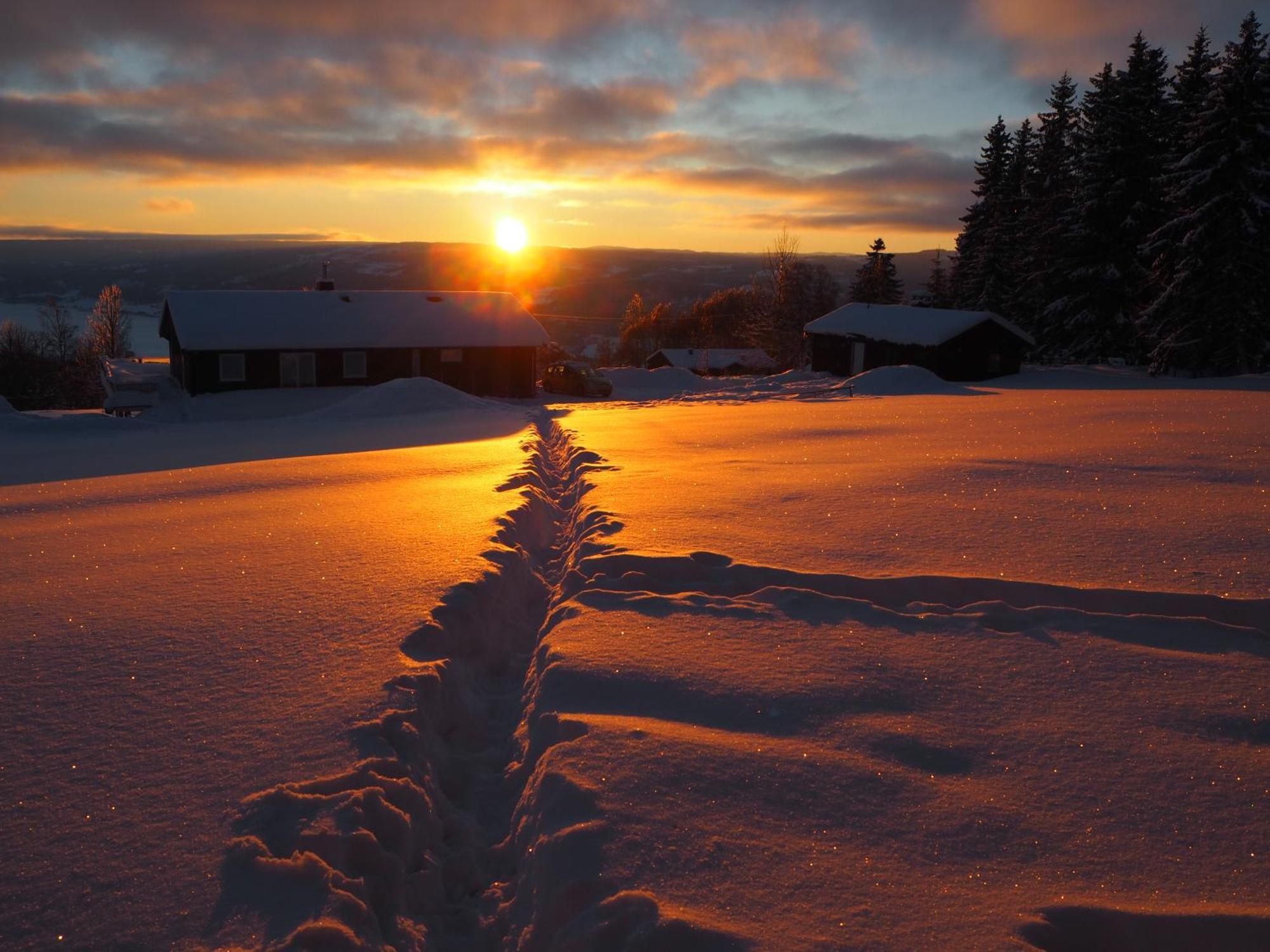 Cabin With Great View Close To Town And Ski Area Lillehammer Luaran gambar